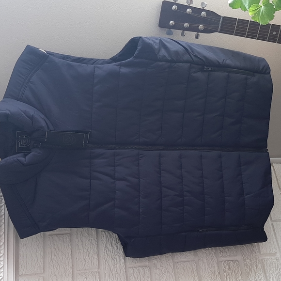 NWT Men's Noel Asmar Equestrian Navy Blue Riding Vest Size XL - Picture 6 of 11